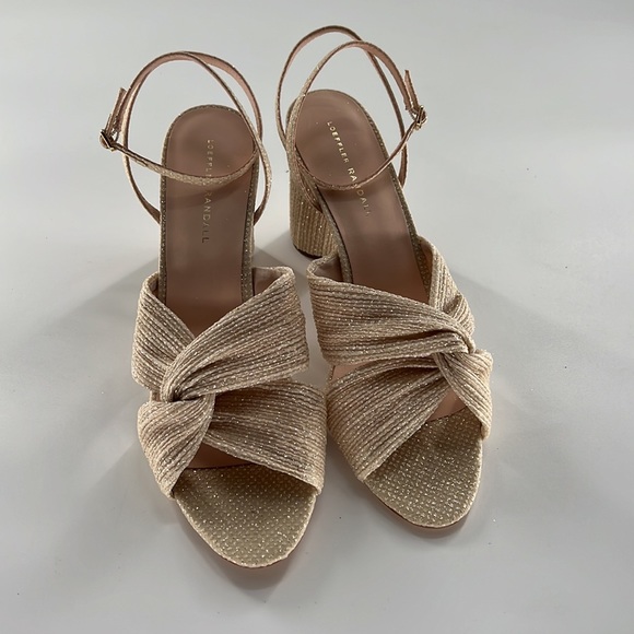 LOEFFLER RANDALL Knotted Sparkle Sandal - Picture 3 of 8